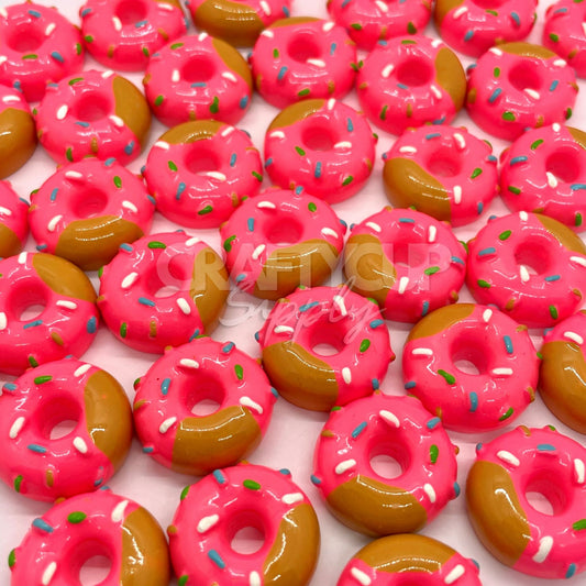donut fake food crafting resin