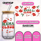 Mama Claus | UV DTF Wrap