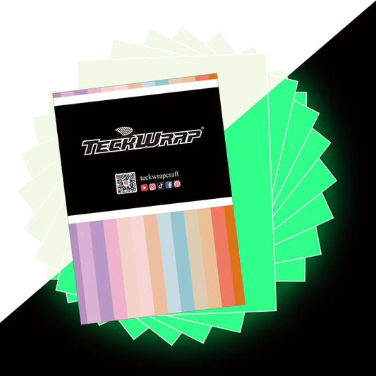 Teckwrap Glow In The Dark Inkjet Printable Sticker Vinyl