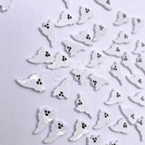 Ghosts Cabochon Charms - White