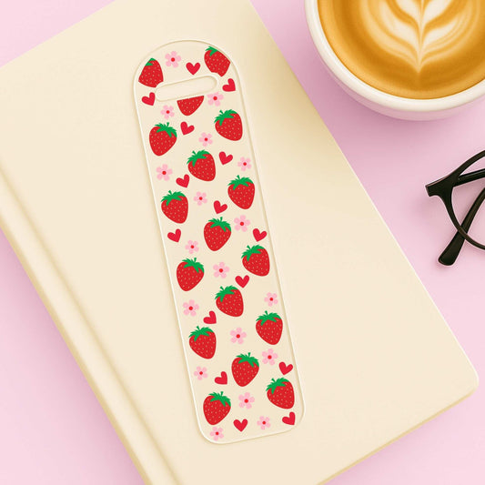 Strawberries | Bookmark UV DTF