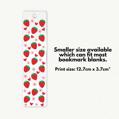 Strawberries | Bookmark UV DTF