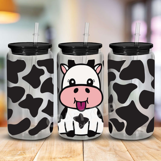 cow print cup wraps