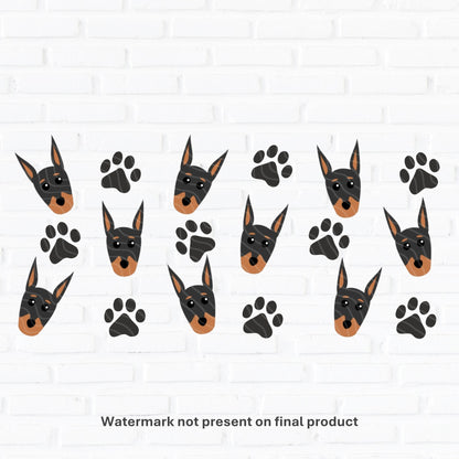 Dobermann | UV DTF Wrap