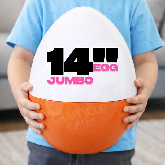Giant Jumbo 14" Egg - 7 Colours - IN STOCK (Please Read)