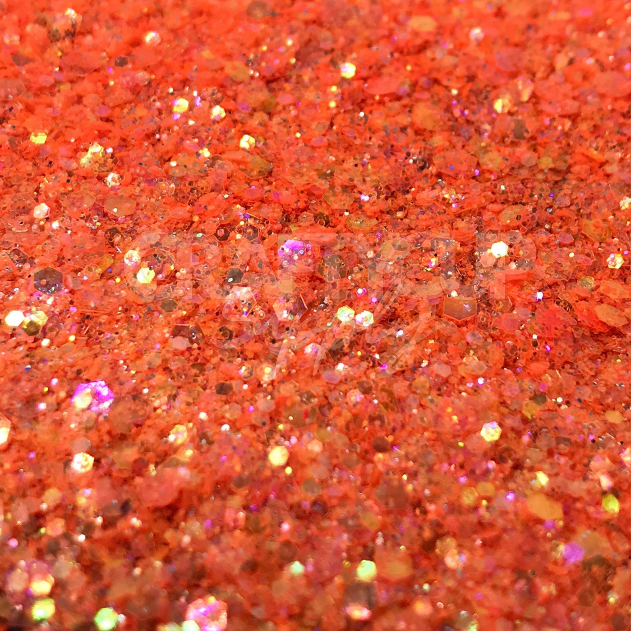 Orange Fine Glitter (1oz 28g)