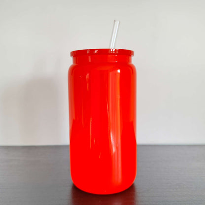 Colour 16oz Glass Cans