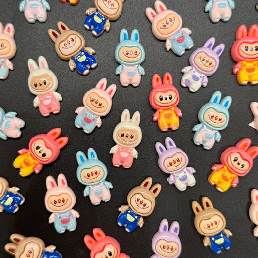 Pastel Monster Cabochons (Pack of 5)