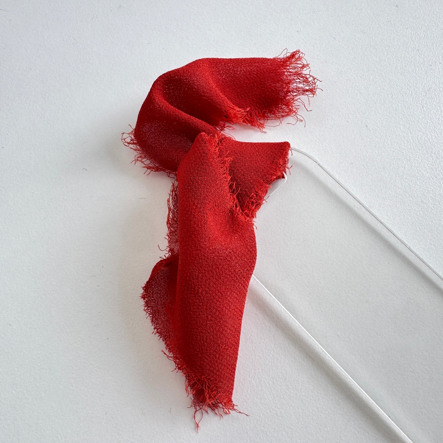 Clear Acrylic Bookmarks With Ribbon (5 Colours)