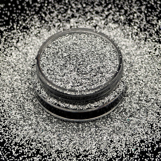 Metallic Matte Silver - Fine Glitter (1oz 28g)