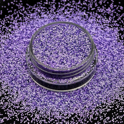 purple fine glitter metallic matte