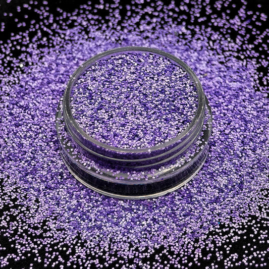 purple fine glitter metallic matte
