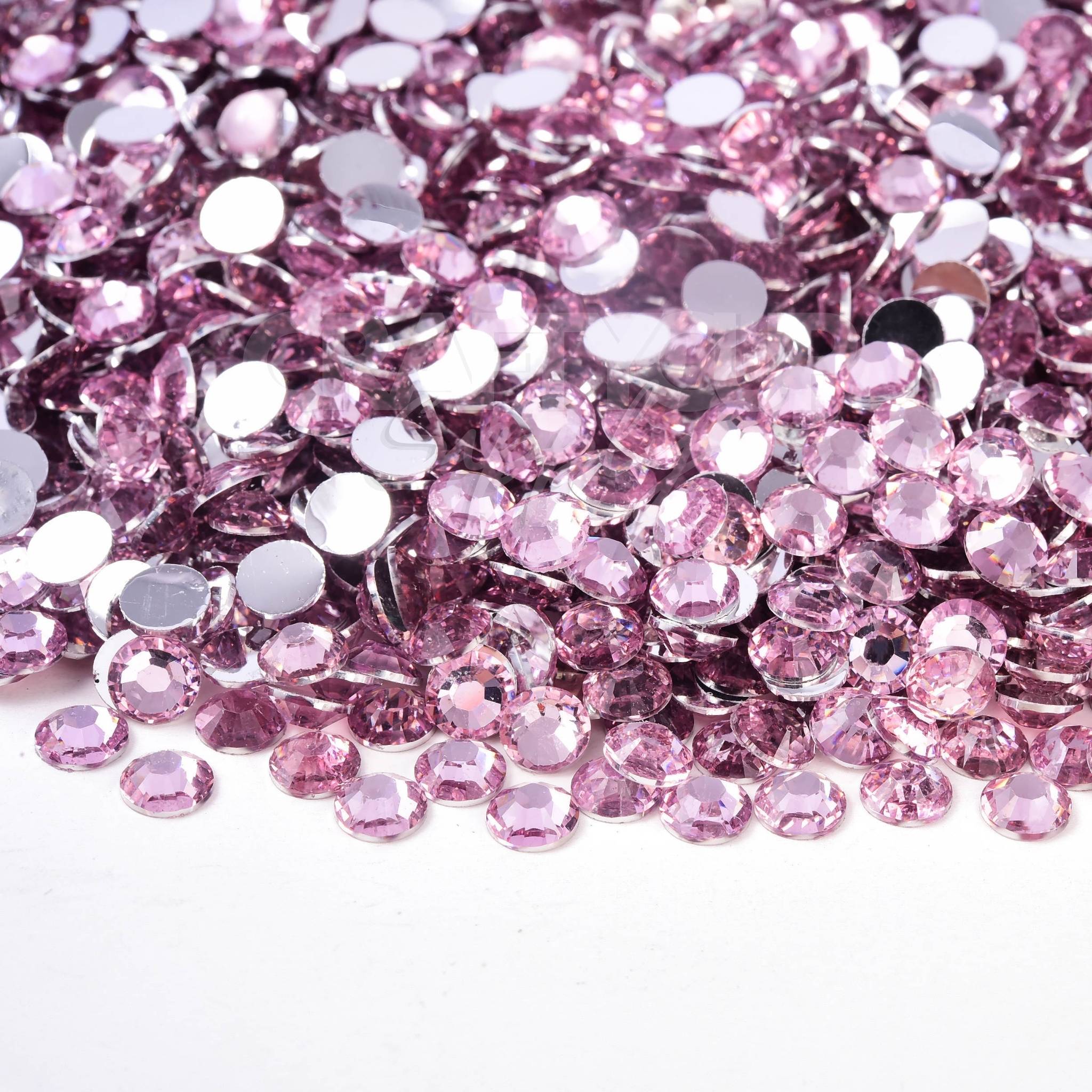 pink rhinestones