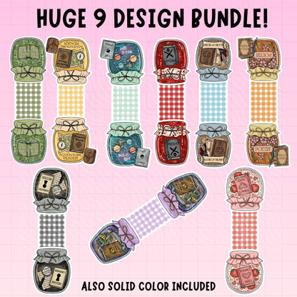 Magnetic Bookmark Bundle 4 | Digital Download