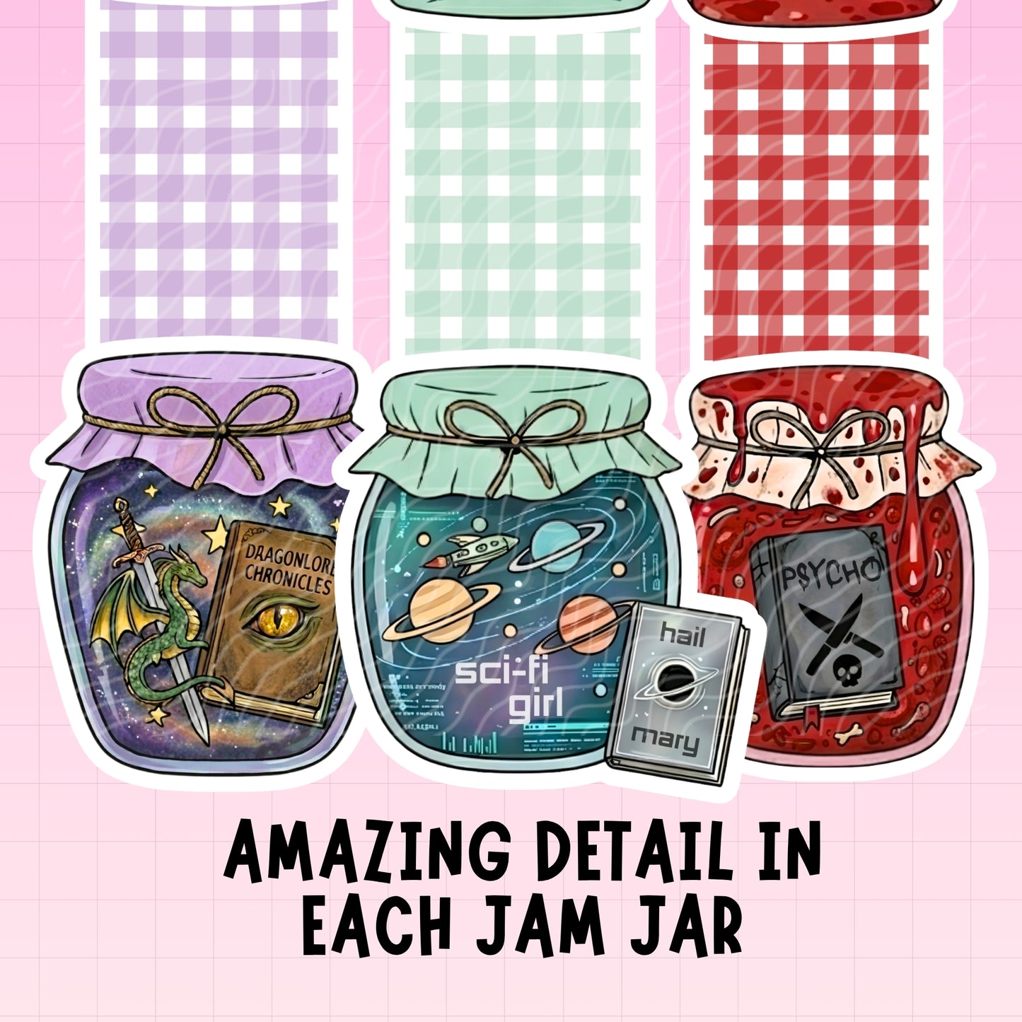 Magnetic Bookmark Bundle 4 | Digital Download