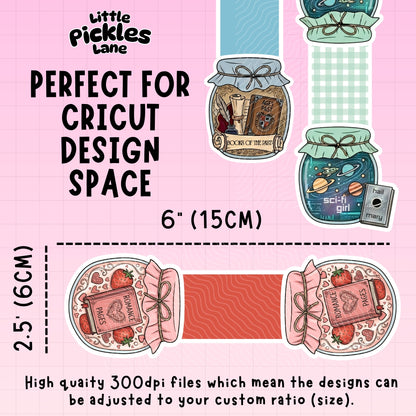 Magnetic Bookmark Bundle 4 | Digital Download