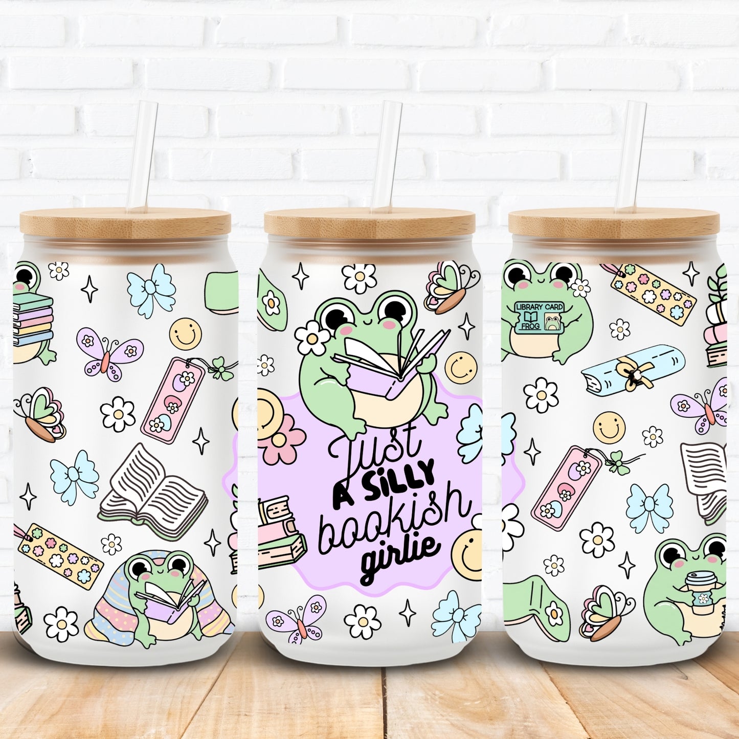 Silly Bookish Girlie | UV DTF Wrap