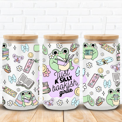 Silly Bookish Girlie | UV DTF Wrap