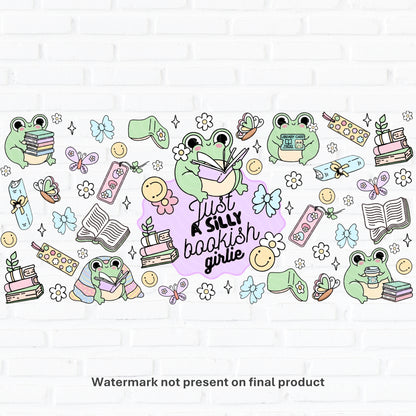 Silly Bookish Girlie | UV DTF Wrap