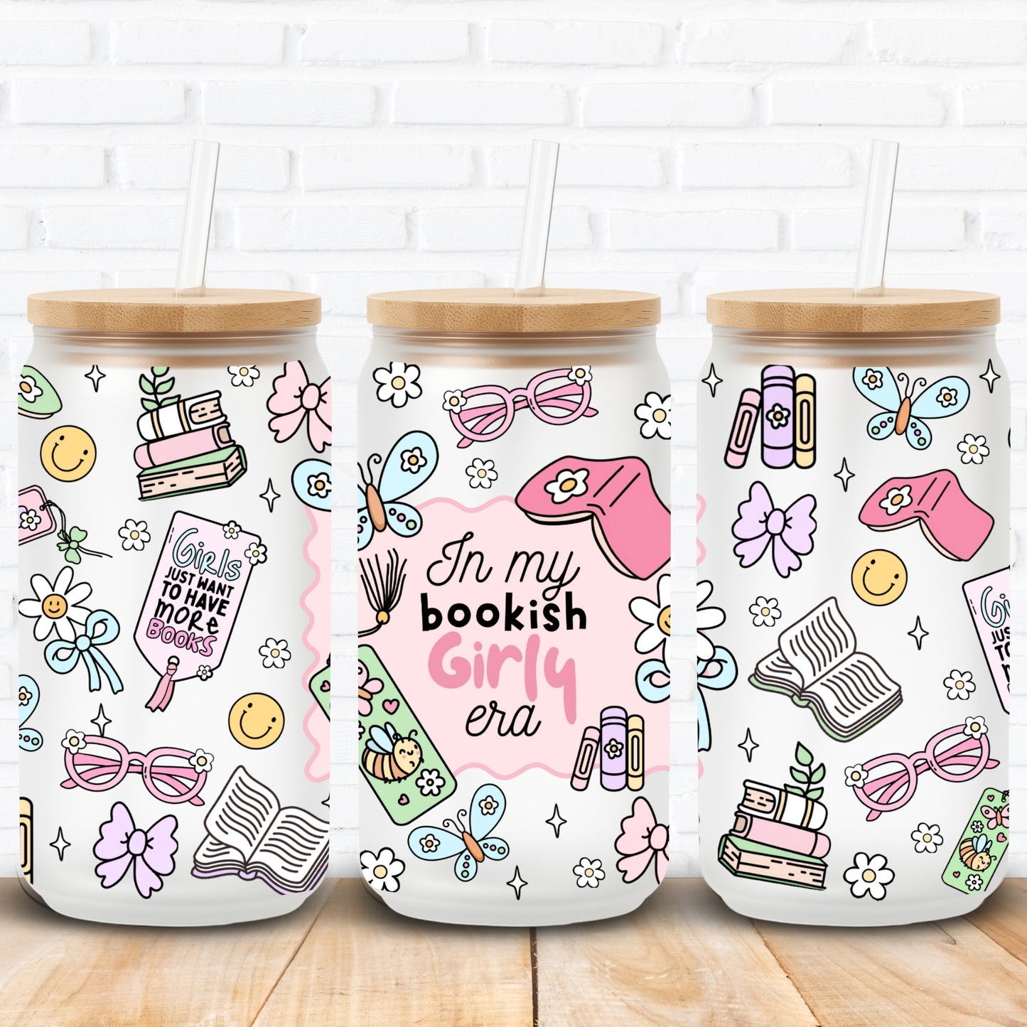 Bookish Girly Era | UV DTF Wrap