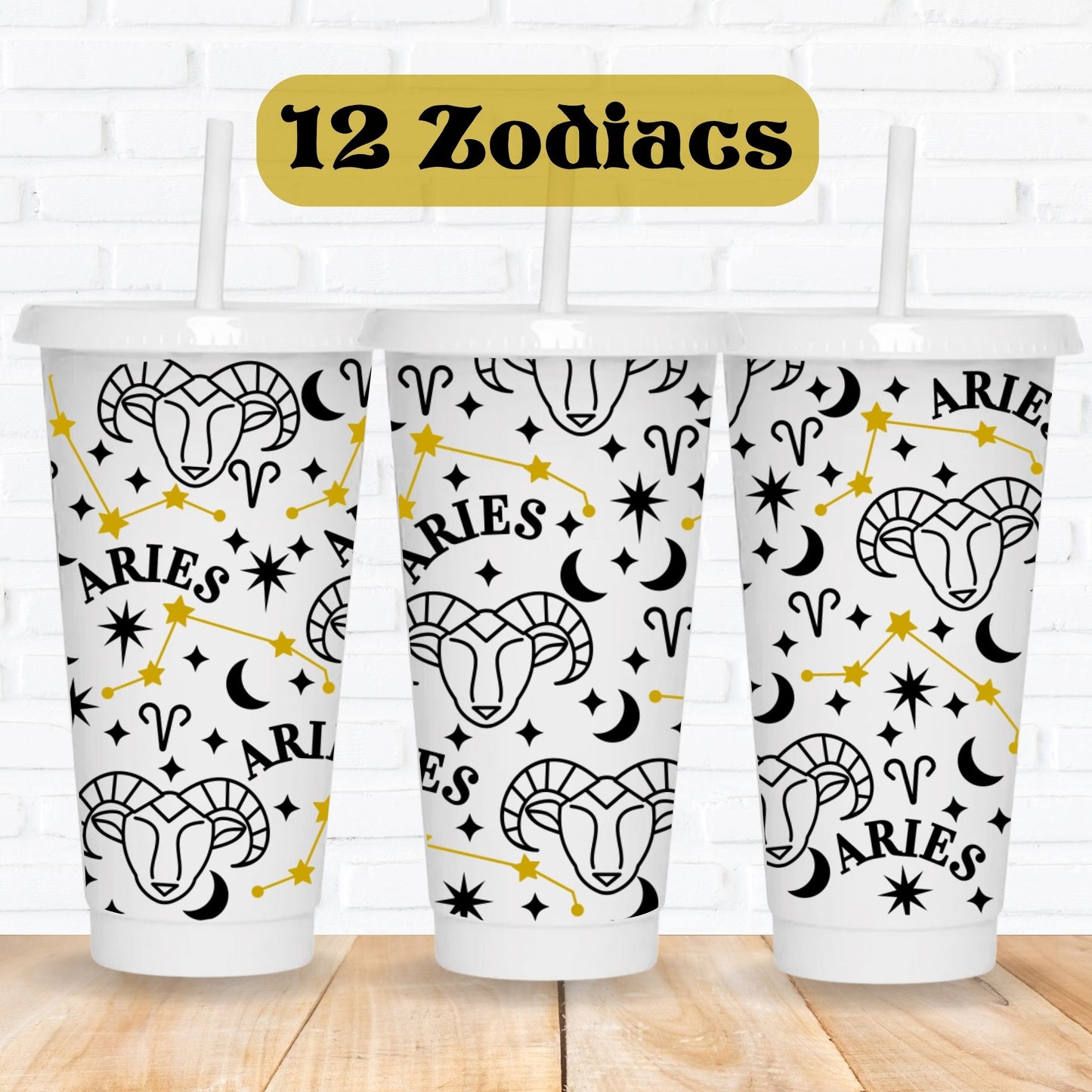 Zodiac Starsign | UV DTF Wrap