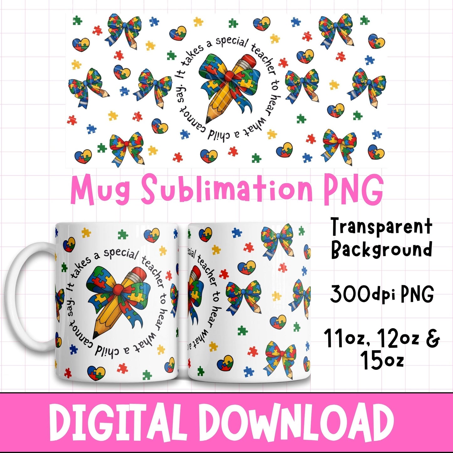 Autism Teacher | Digital Download