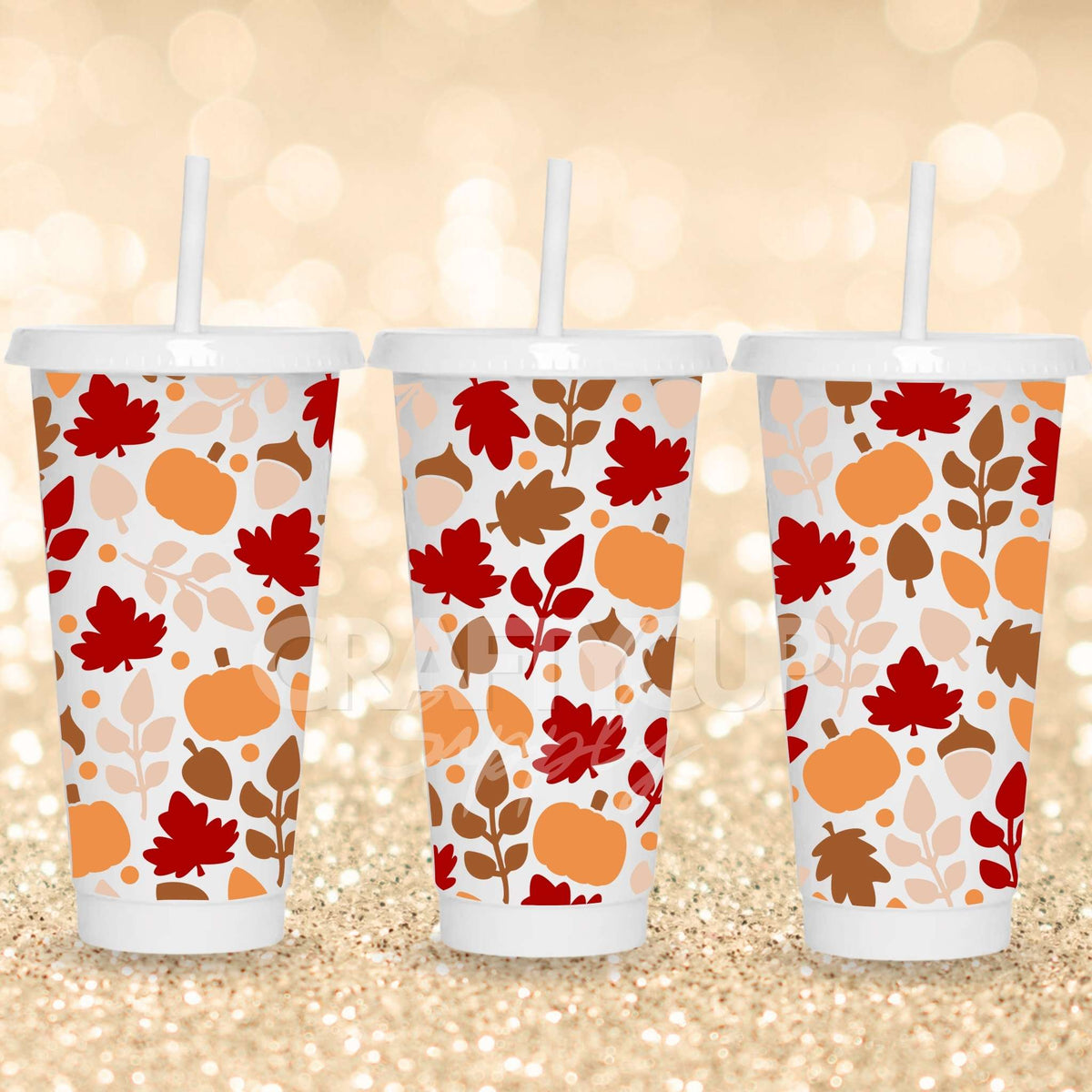 Autumn Vibes | Cold Cup UV DTF Wrap