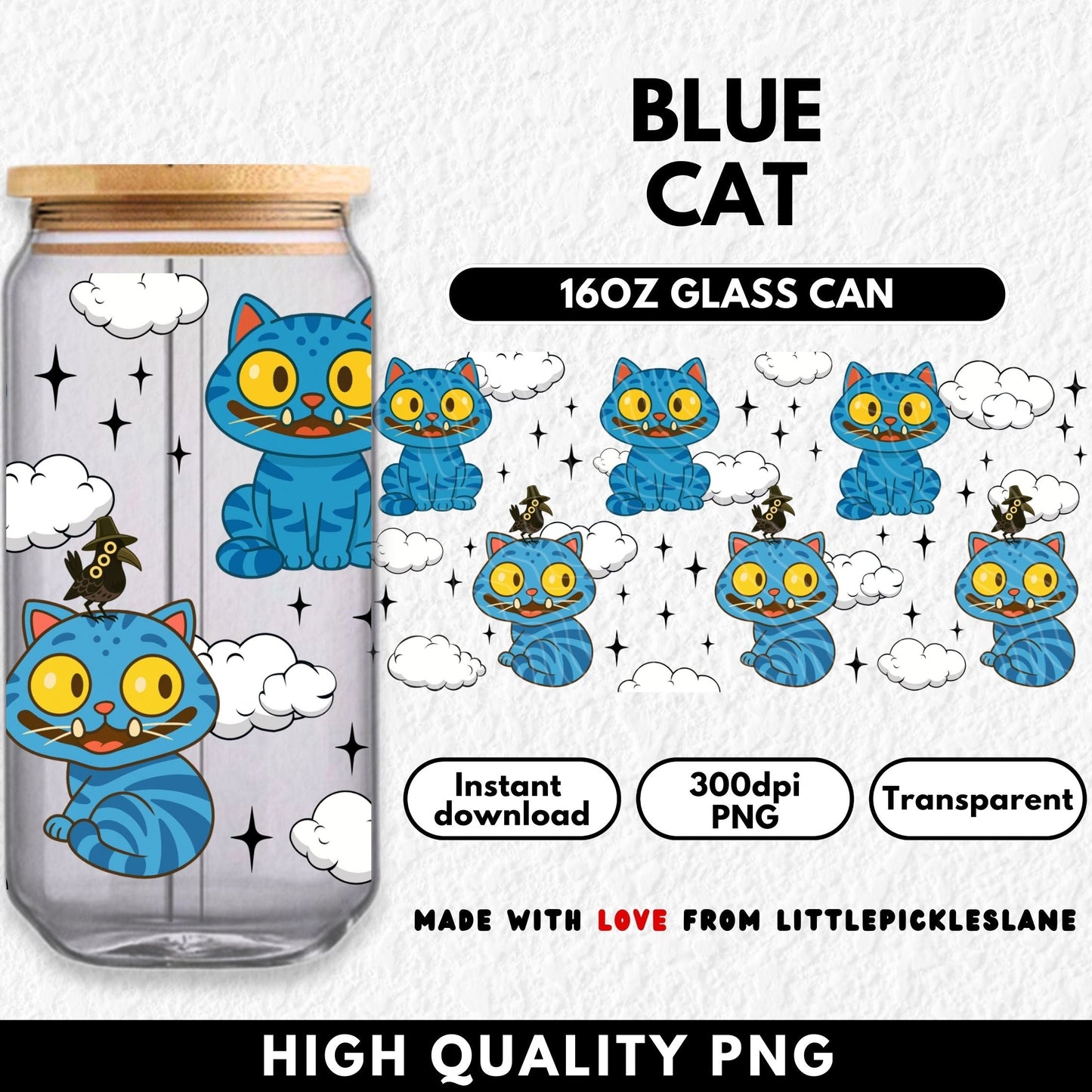 Blue Cat | Digital Download