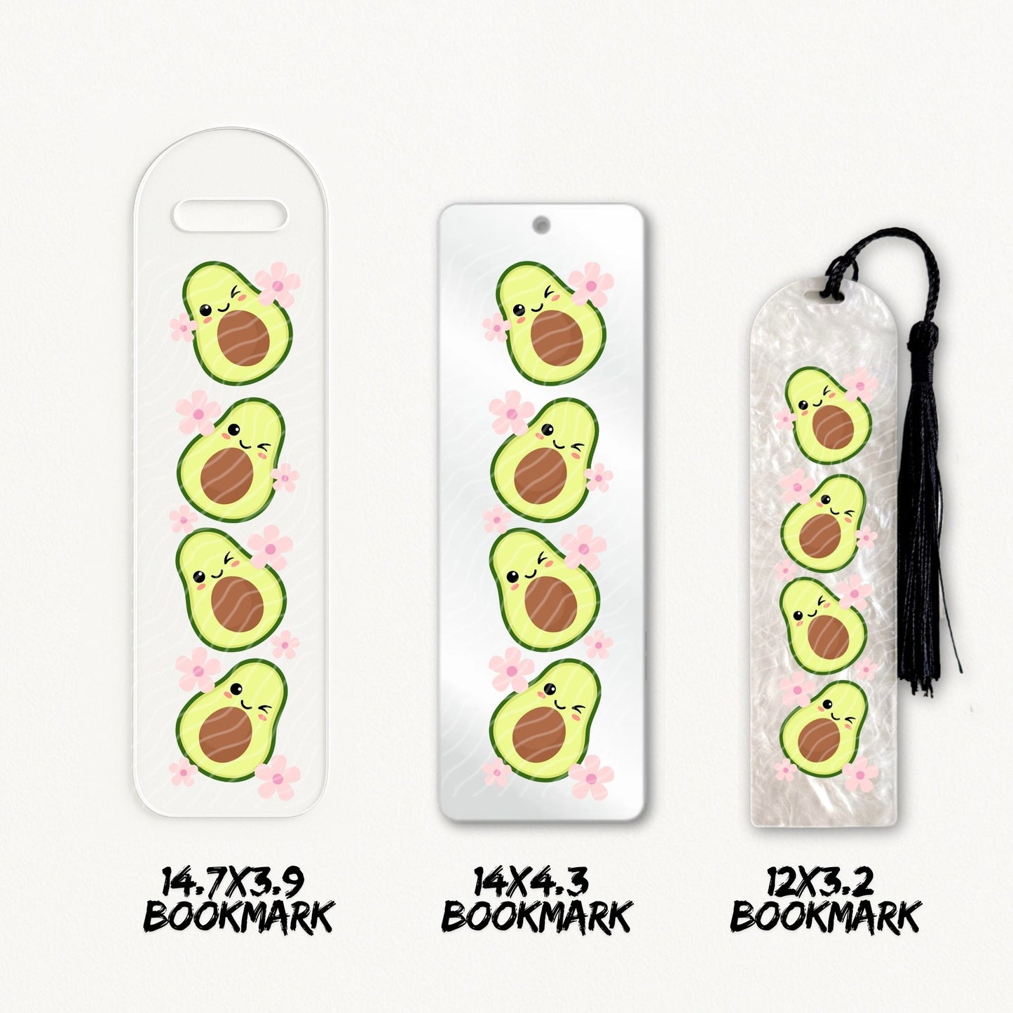 Avocado | Bookmark UV DTF