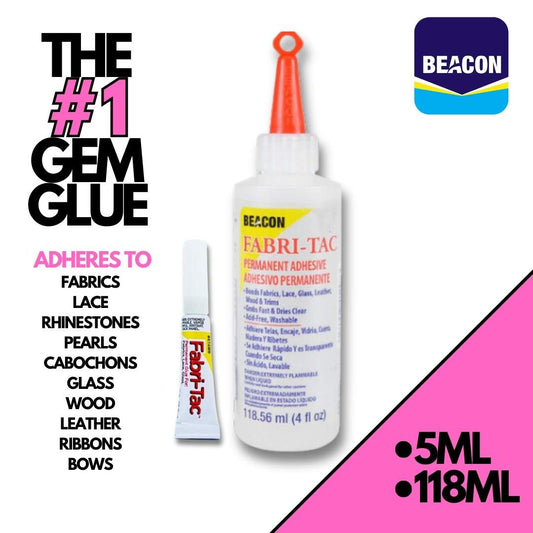 Beacon Fabri-Tac™ Adhesive Crafting Glue (118ml, 5ml)