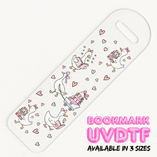 Romance Goose | Bookmark UV DTF