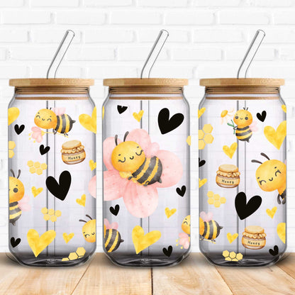 adorable bees spring uv dtf wraps uk supplier same day dispatch