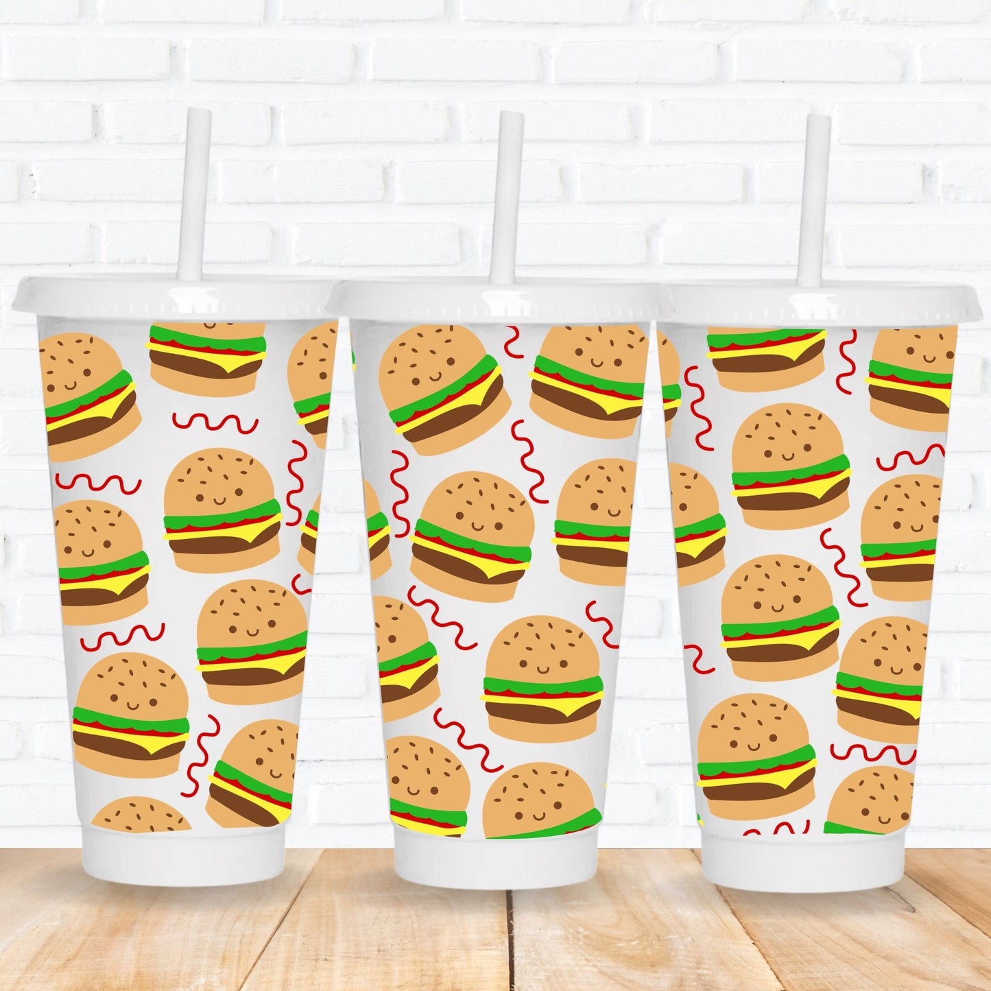 Burger | UV DTF Wrap