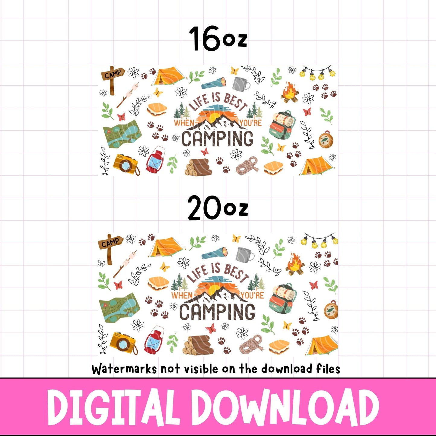 Camping Life | Digital Download