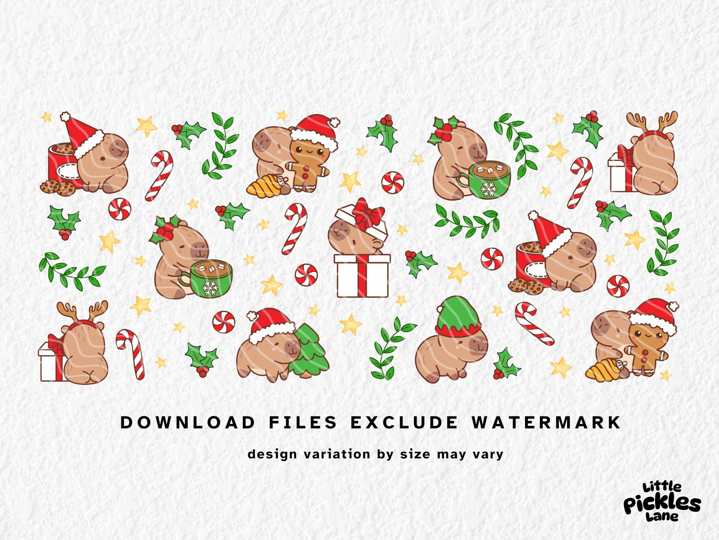 Capybara Christmas | Digital Download