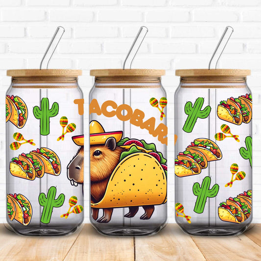 funny capybara tumbler wraps