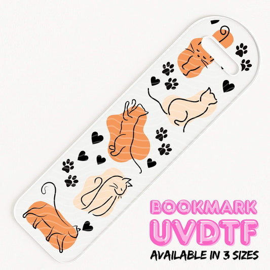 Boho Cats | Bookmark UV DTF