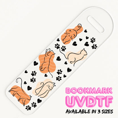Boho Cats | Bookmark UV DTF