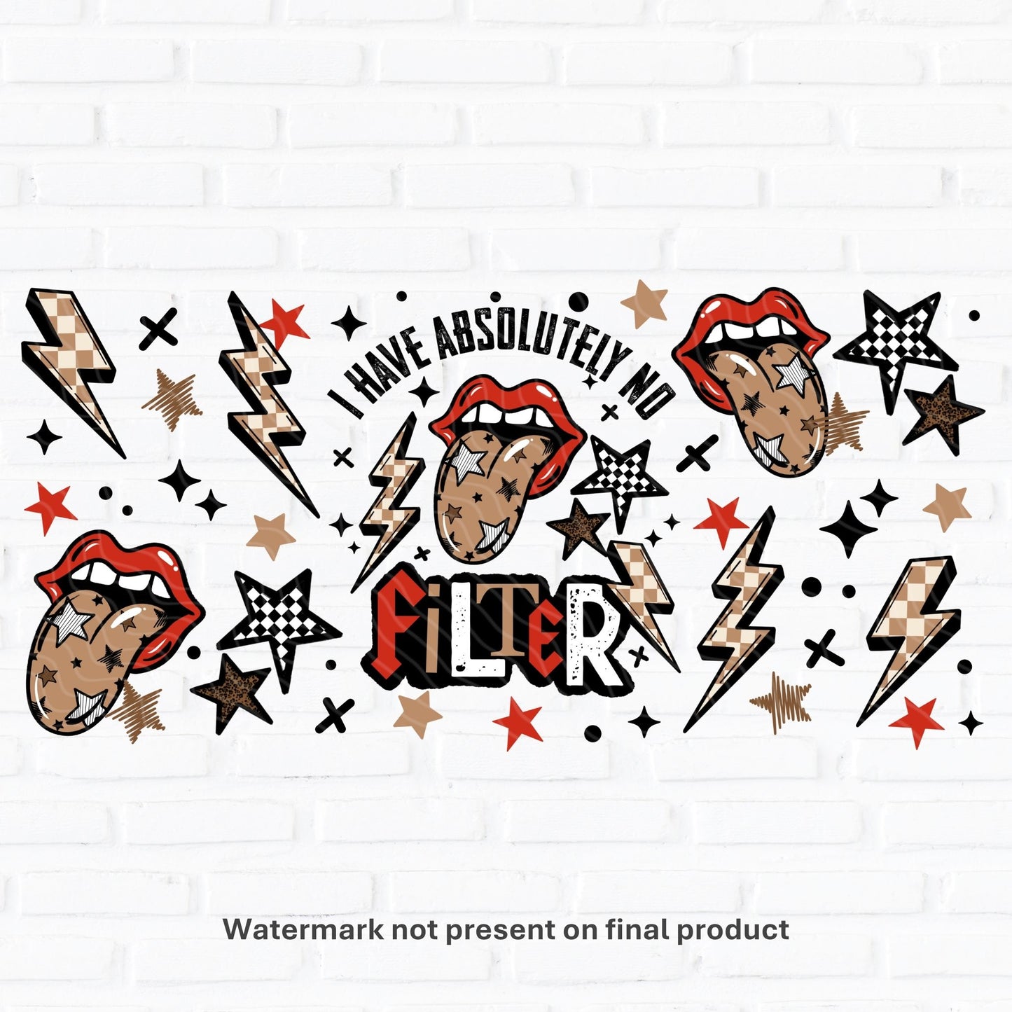 No Filter | UV DTF Wrap