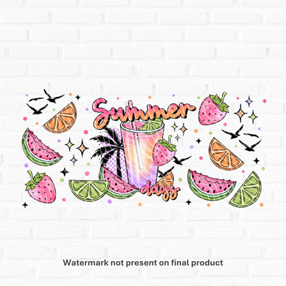 Summer Days | UV DTF Wrap