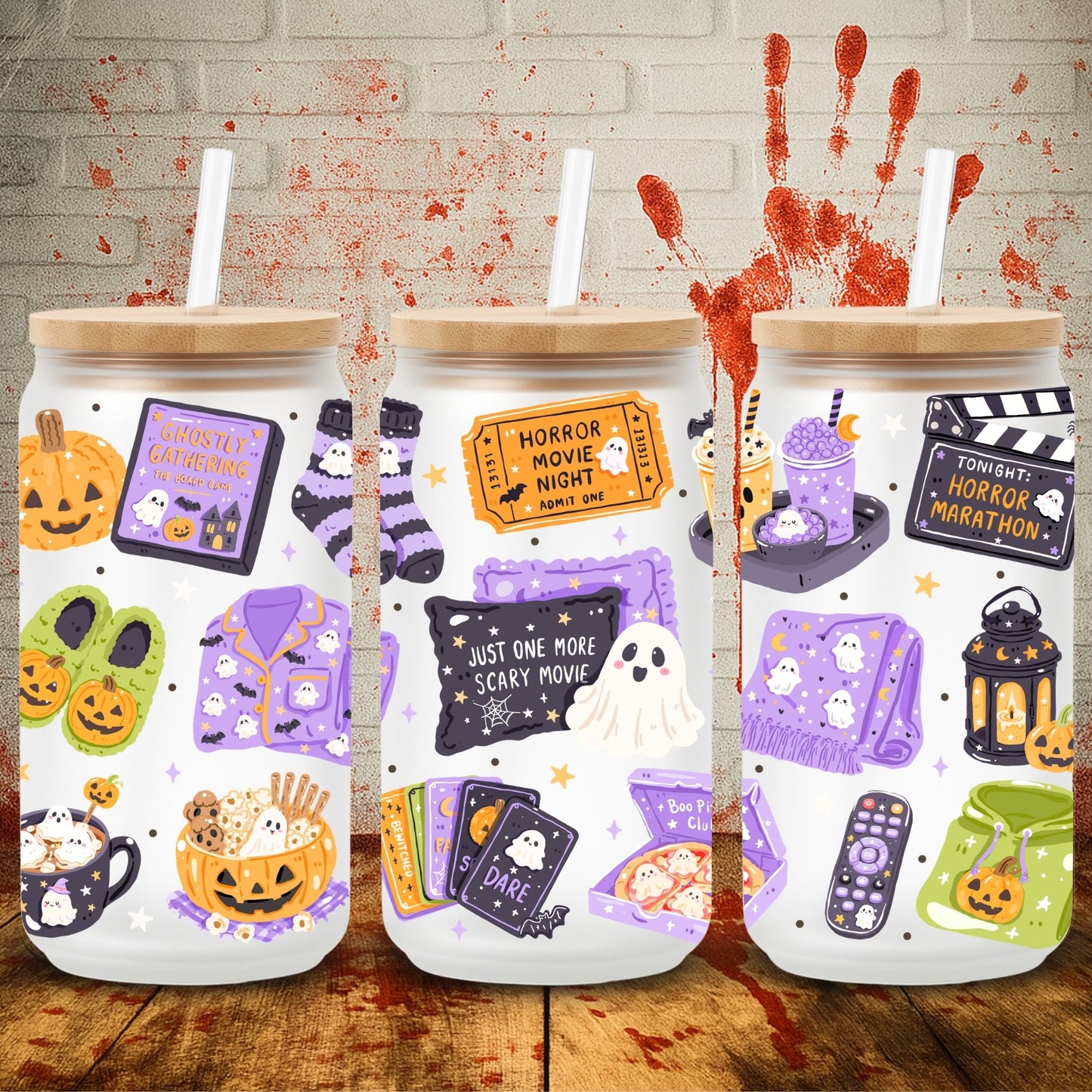Halloween Sleepover | UV DTF Wrap