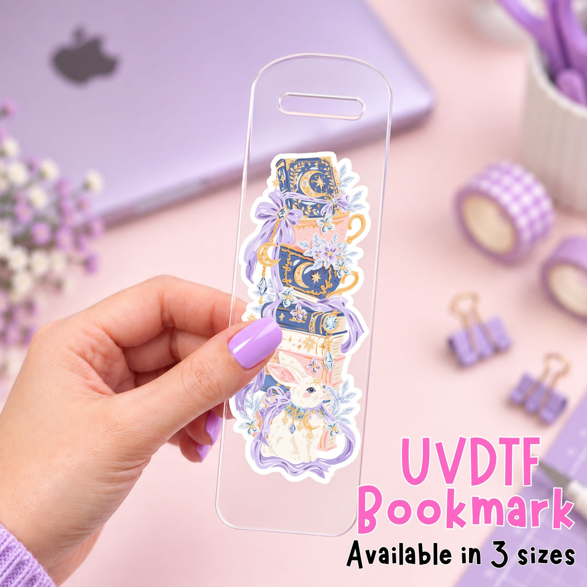 Fantasy Books | Bookmark UV DTF