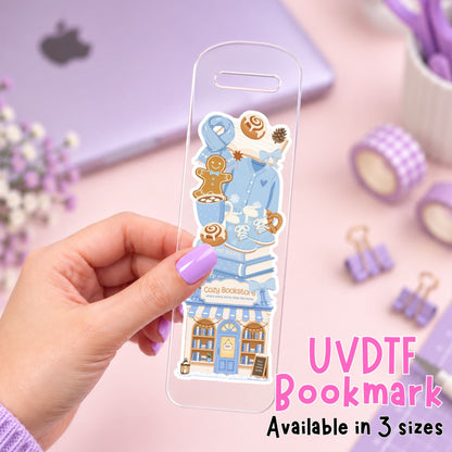 Cozy Bookstore | Bookmark UV DTF