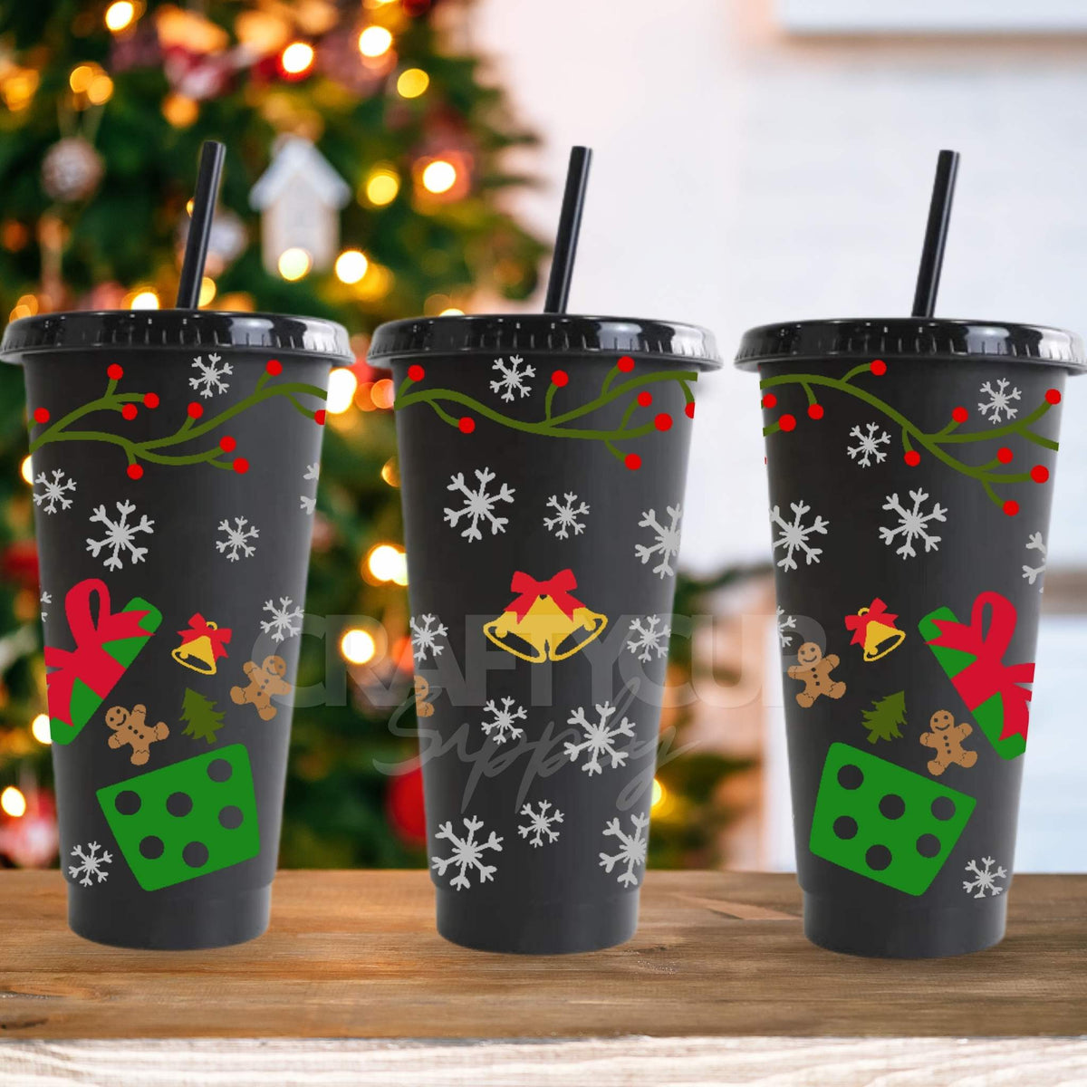 Seasonal Gifts | Cold Cup UV DTF Wrap