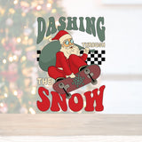 Dashing Through The Snow | UV DTF Decal