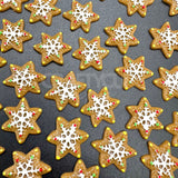 gingerbread cabochon charms