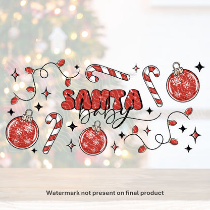 Santa Baby | UV DTF Wrap