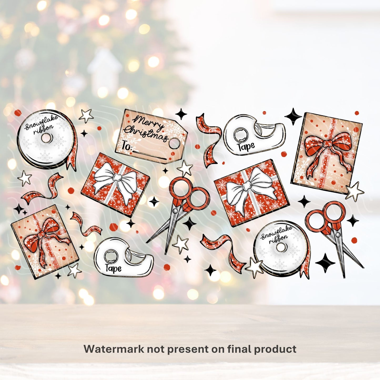 Wrapping Paper | UV DTF Wrap