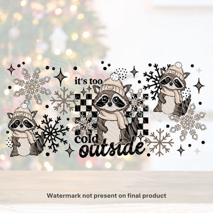 It's Cold Outside | UV DTF Wrap