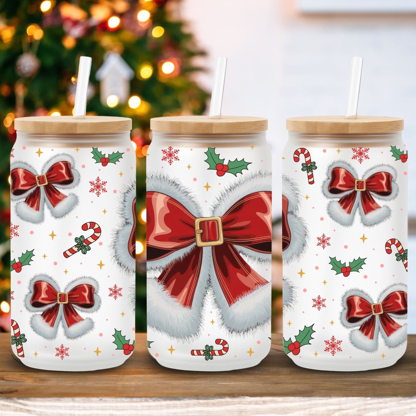 Coquette Christmas | UV DTF Wrap